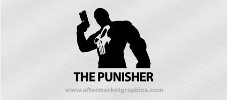 Punisher Silhouette Decal